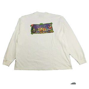 Vintage Y2K Snack The Grinch Stole Christmas Jim Carrey Movie Promo T-Shirt XL
